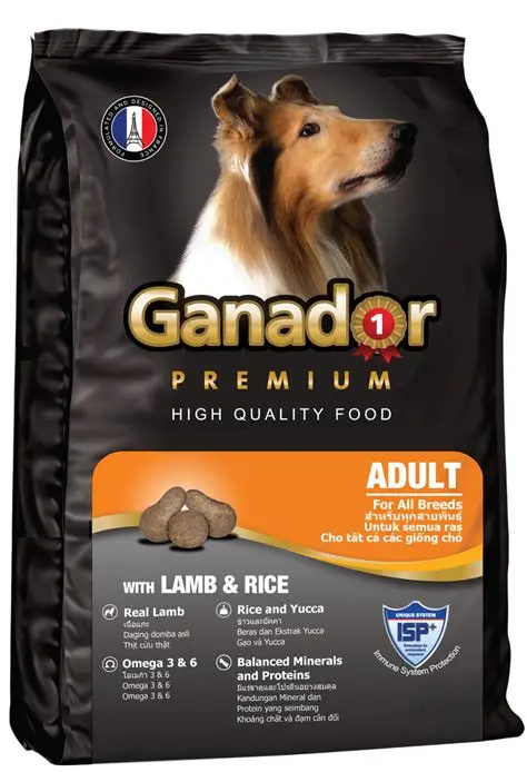 Ganador Premium Adult Lamb & Rice 20kg